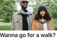 Grumpy Boyfriend Decides To Trick Partner Into Lengthy Walk, But It Lands Them In An Unexpected Part Of The Park