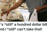 Kooky Customer Repeatedly Tries To Pay With $100 Bill, But The Cashier Doesn’t Have Enough Change