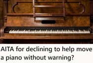 Their Friends Invited Them To A Party, But The Wild End To The Night Was A Request To Lug A 300 Pound Piano