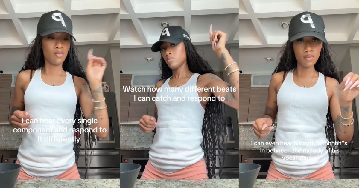 Brelle demonstrating polyphonic perception