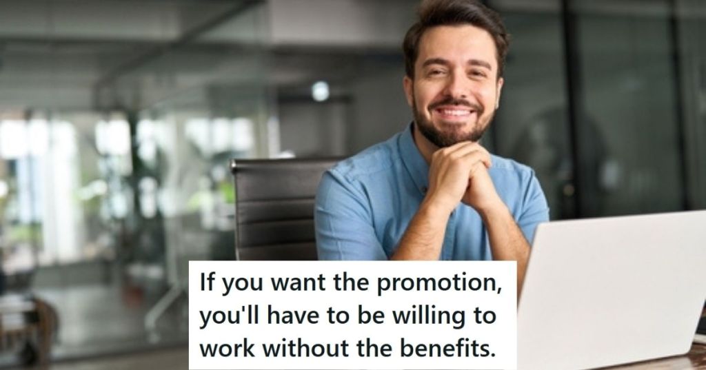 Man working in an office