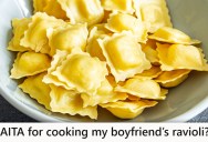 They Were All Short On Food Options, But When She Cooked Some Something That Had Been Left In The Freezer, Her Boyfriend Got Upset