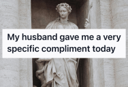 Woman Spent Years Feeling Out Of Place With Her Facial Features, But After A Visit To Rome Her Husband Helped Her See Herself As A Work Of Art