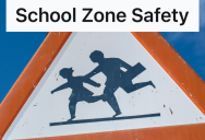 Aggressive Driver Got Road Rage In A School Zone, So One Responsible Driver Slowed Down Just Enough To Teach Him A Lesson