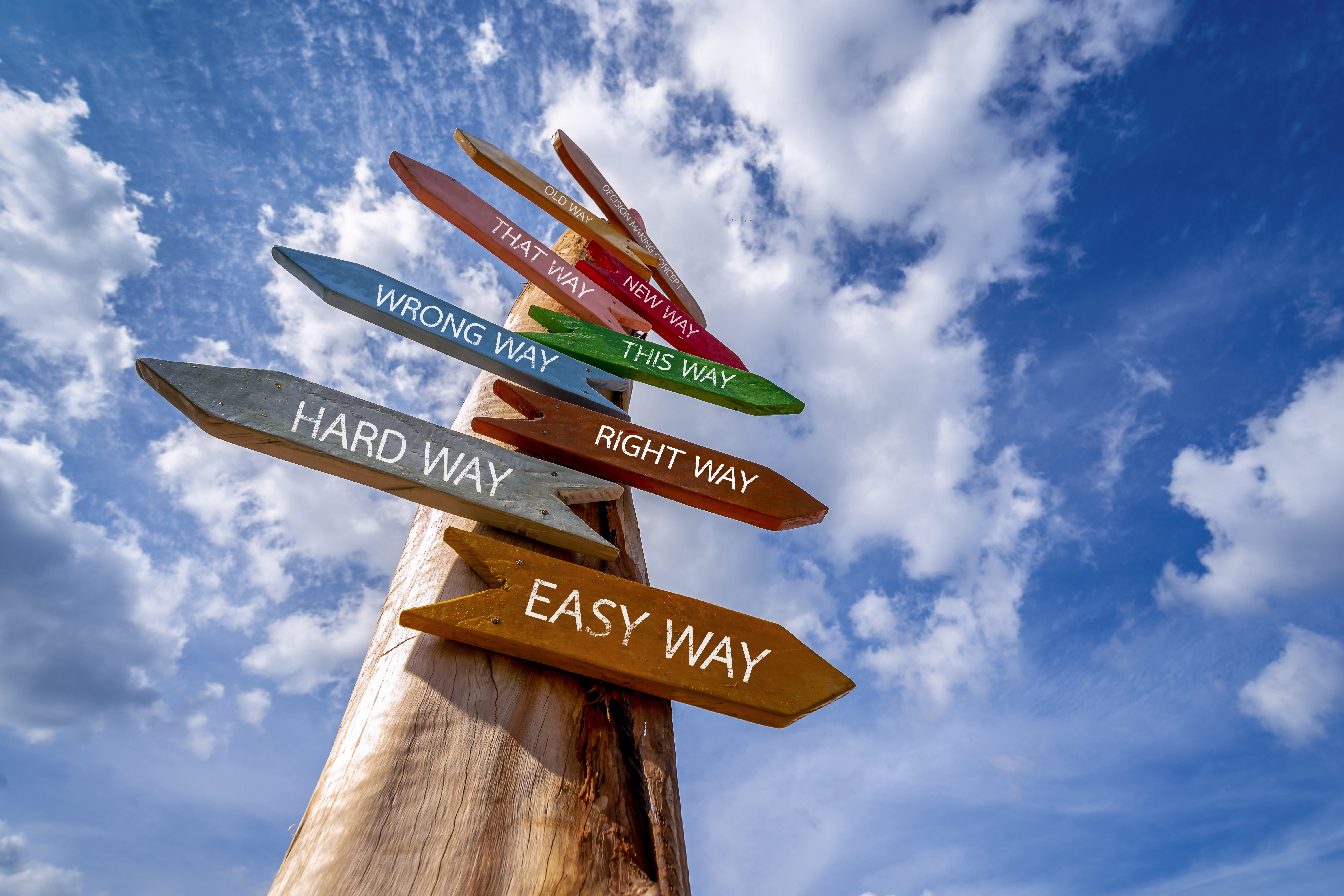 making tough decisions