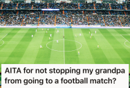 He Took His Grandfather To See The Soccer Team He Loved, But His Overprotective Mother Accused Them Of Being Too Reckless