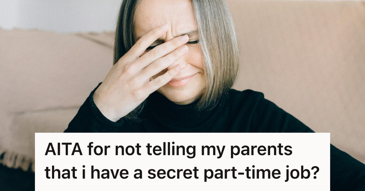 stressed young woman