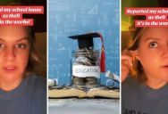 Student Loan Debt Is Weighing A Lot Of People Down, So This Former Student Reported Her $30,000 Loan As Theft To See If She Could Get It Cancelled