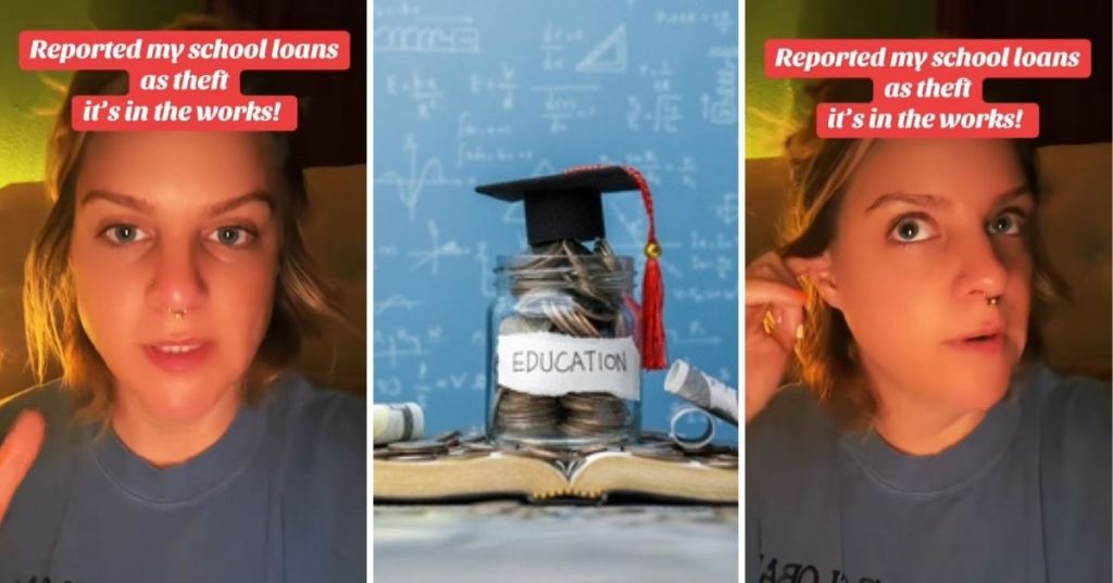 Student talking about student loans