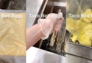 Taco Bell Employee Shows How They Made Its Eggs Behind The Scenes, And The Internet Is Split About It