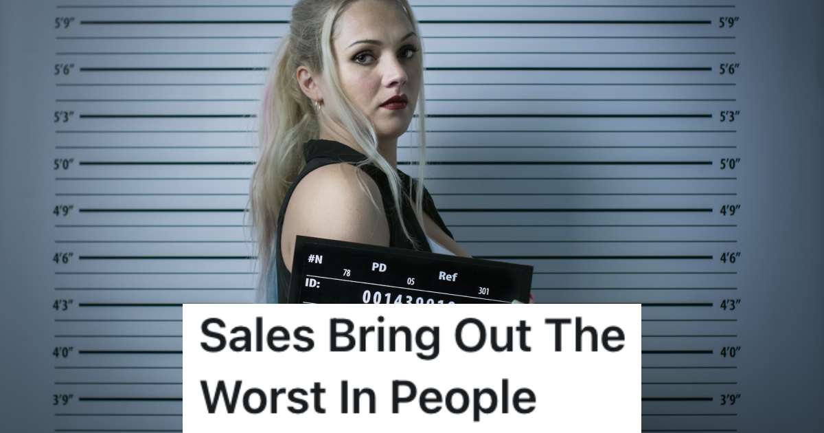 woman getting a mug shot