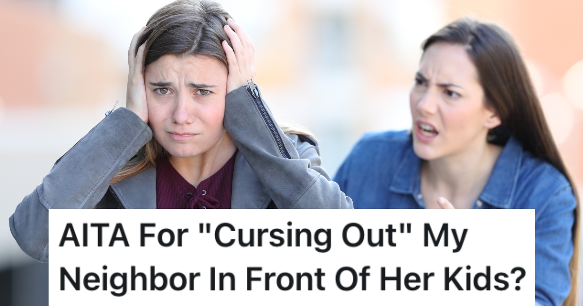 Her Neighbor Took Her Dog From Her Yard And Gave it Away, But When She Got The Dog Back, Her Neighbor Accused Her Of Stealing Her Own Dog two women having an argument