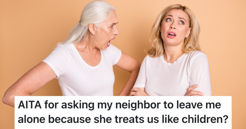 two women having an argument