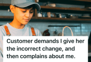 Teen Cashier Made One Small Mistake While Exhausted, So A Rude Regular Tried To Get Her Fired