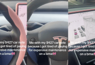 A Customer Traded In Her BMW For An Expensive Tesla Because She Was Tired Of Paying For Repairs