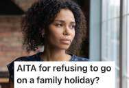 She’s Expected To Go On A Family Vacation, But After Reading Reviews Of The Hotel, She No Longer Wants To Go