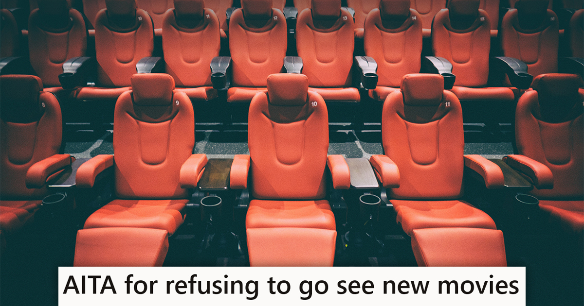red movie theater seats in an empty theater