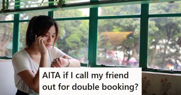 Girl at restaurant waiting for friend