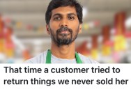 A Customer Tried To Return Used Items She Didn’t Buy From This Worker, But They Shut Her Down