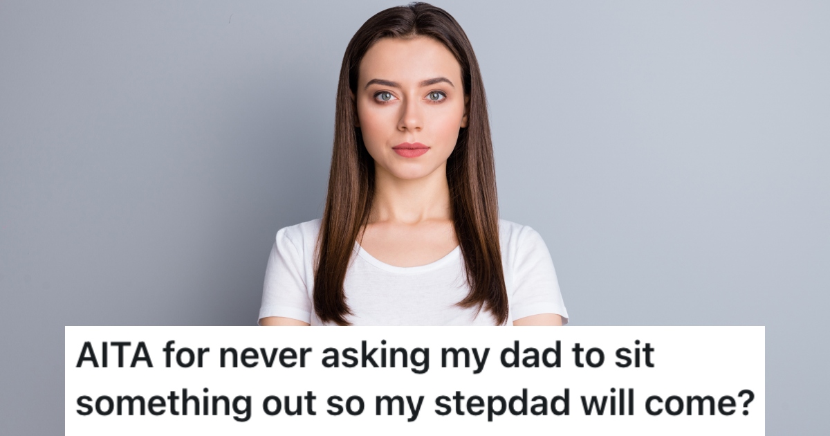 young woman staring at a camera