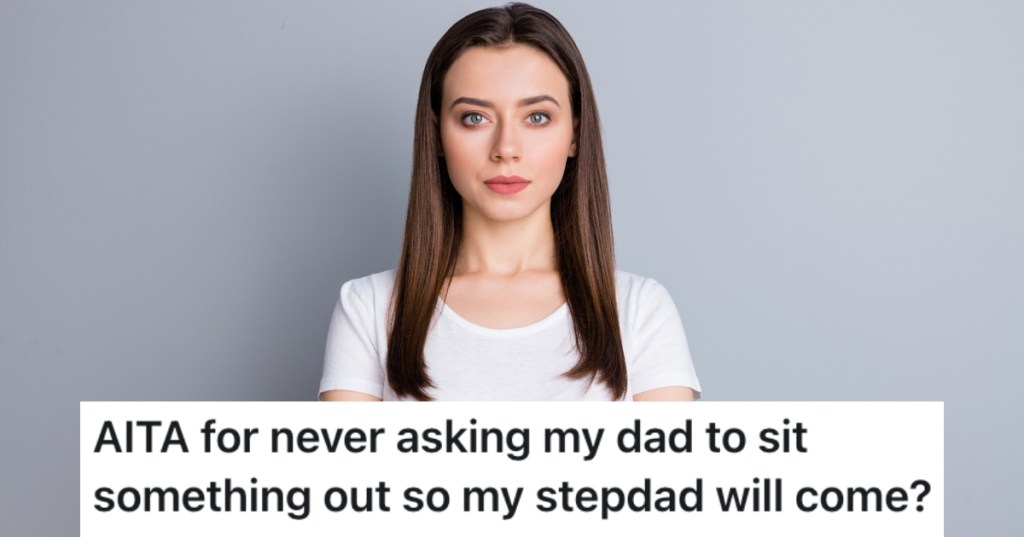 young woman staring at a camera