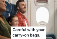 A Family With Kids Was Rude To Them On A Flight, So They Unzipped Their Carry-On Bags So Their Kids Would Make A Huge Mess