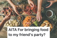 He Brought Food To A Friend’s Party To Make Sure Everyone Had Enough To Eat, But His Friend Thinks He Undermined Him