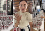 ‘I genuinely fear he needs a doctor.’ – Employee Wasn’t Expecting The Mountain Of Diet Coke Cans She Found In Her Boss’s Office