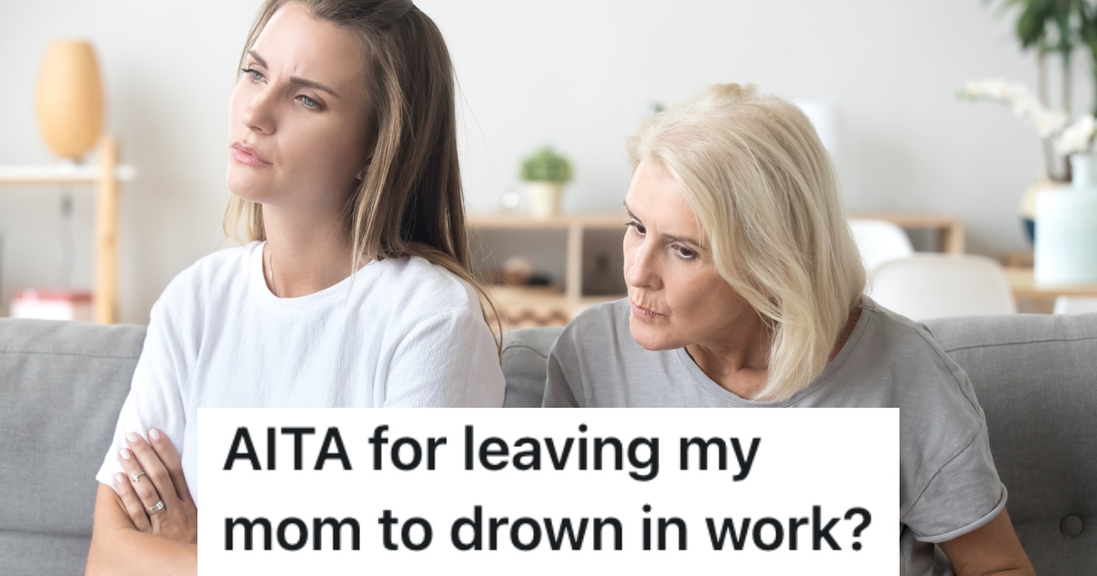 woman arguing with her mother