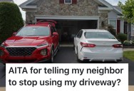 Her Neighbor Won’t Stop Parking In Her Driveway, So She Finally Went Off On Them And Told Them Not To Do it Again