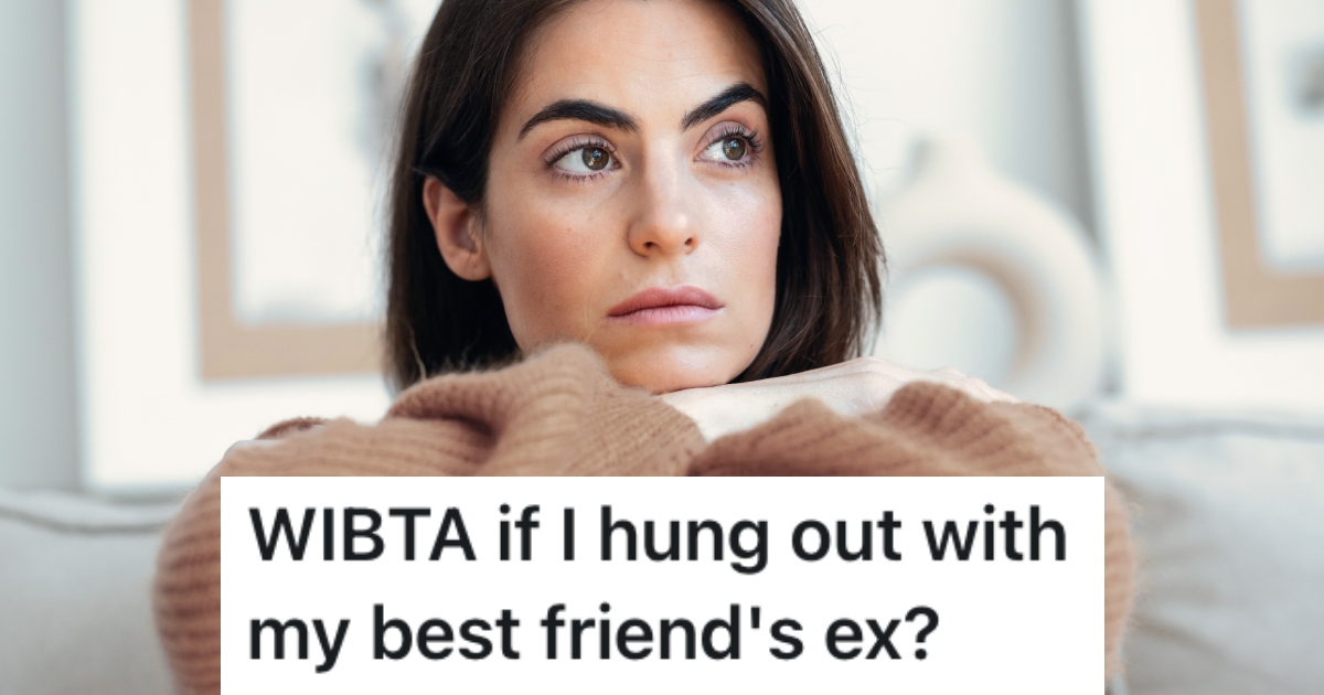 Her Best Friends Horrible Ex Is Visiting And Wants To Get Together, But She Cant Decide Whether To Meet Up Or Avoid Him woman deep in thought