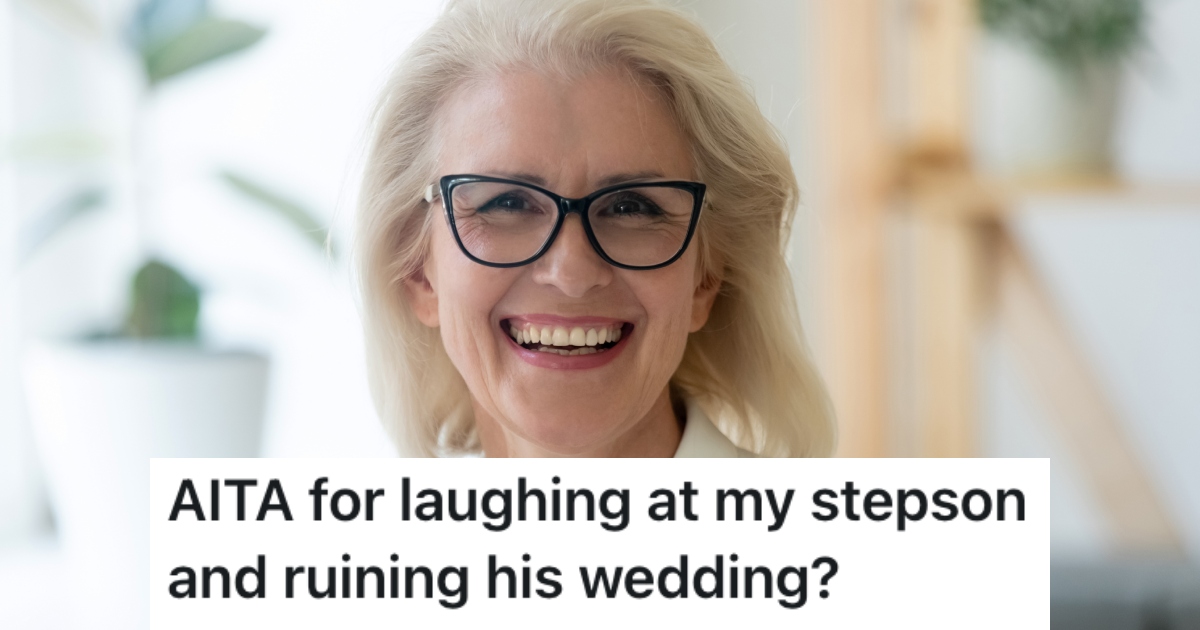 Her Stepson Told Her Shes Not Invited To His Wedding, So She Laughed In His Face And Ruined His Ceremony older woman smiling at camera