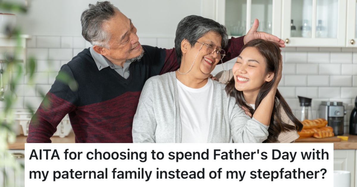 young woman with older people