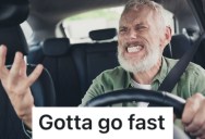 A Man Was Tailgating Behind Their Car, So They Slowed Down And Let Him Pass To Make Sure A Traffic Camera Would Catch Him Speeding