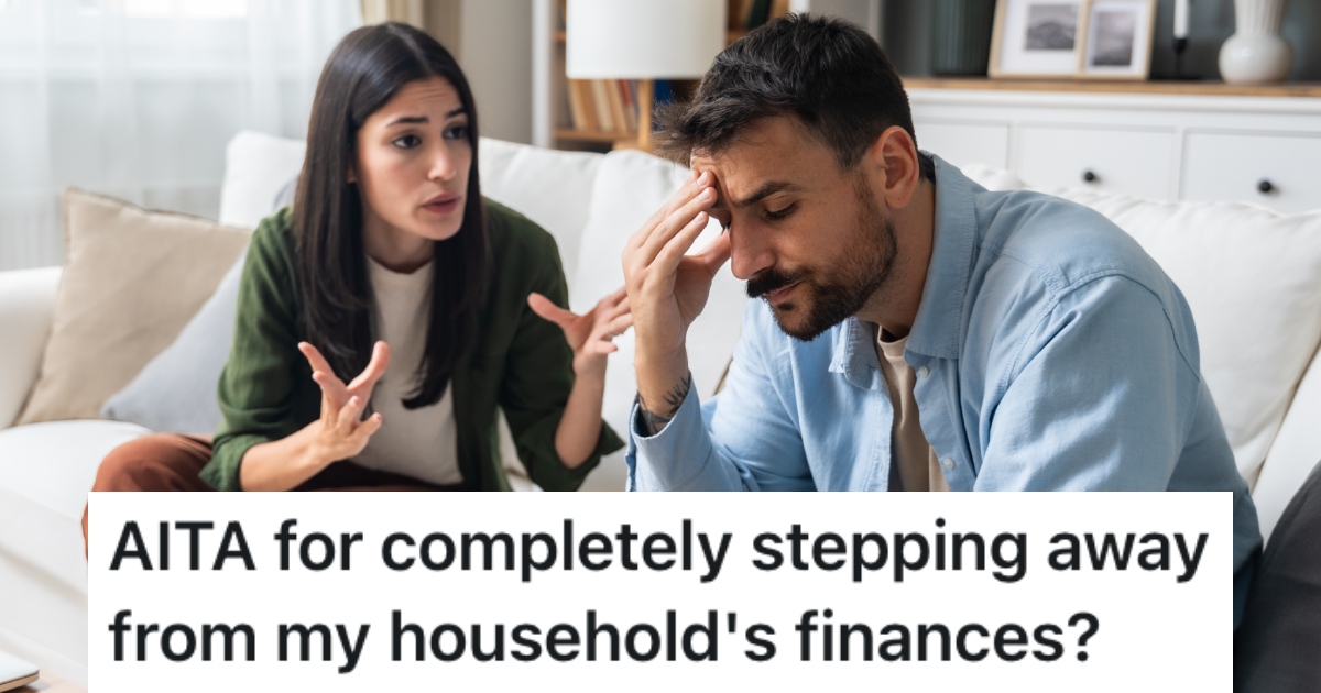 couple arguing on a couch