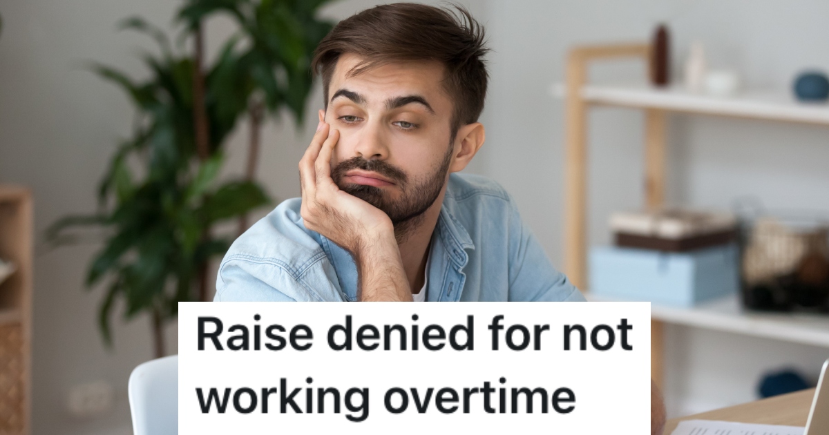 man bored at his desk