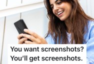 Overbearing Mom Said She Wanted Screenshots Of Their School Assignments, So They Sent Her Pictures Of Every Single Thing They Did