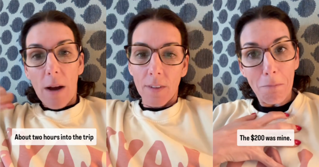 woman talking about her daughter