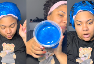 A TikTokker Used Slime As A Hair Treatment… And It Didn’t Go Very Well. – ‘I’m gonna have to cut off my hair.’