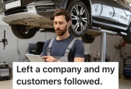 A Mechanic’s Boss Was A Jerk When He Handed in His Resignation, So His Loyal Customers Went With Him To His New Job