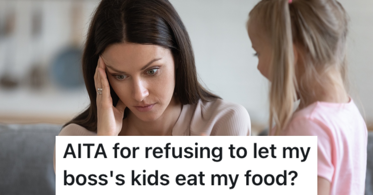 woman with a little girl