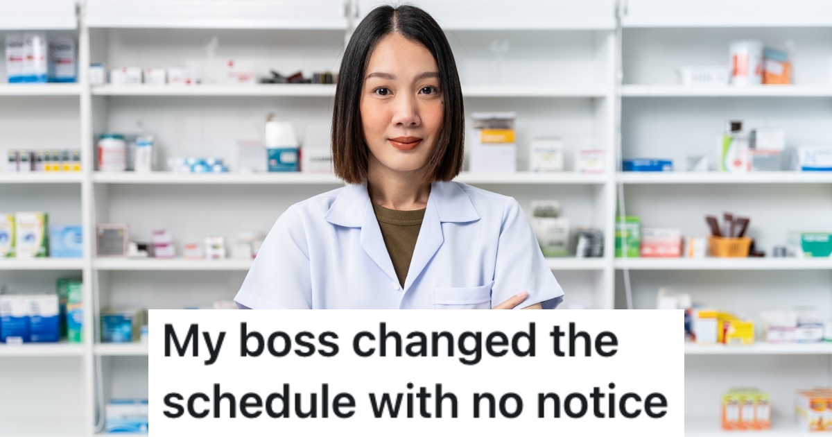 worker in a drugstore