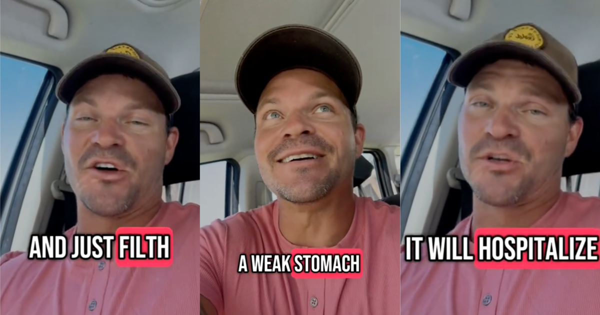 man talking about pools