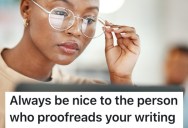 A Writer Gave Her A Hard Time, So An Editor Changed A Word In His Bio To Make Him Look Bad