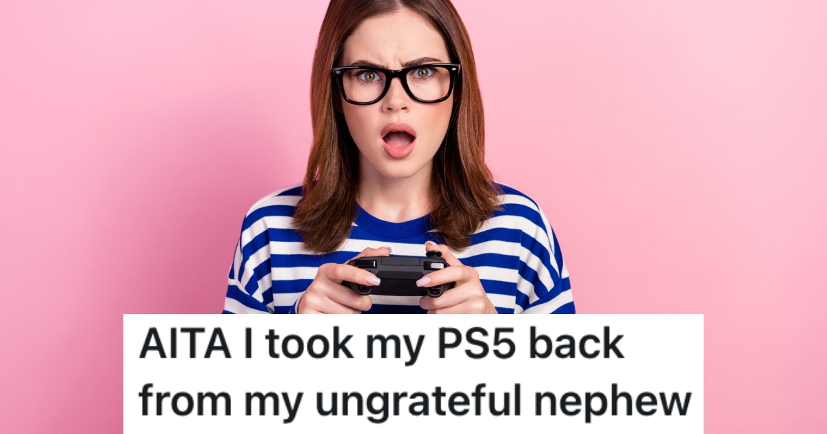 woman holding a video game controller