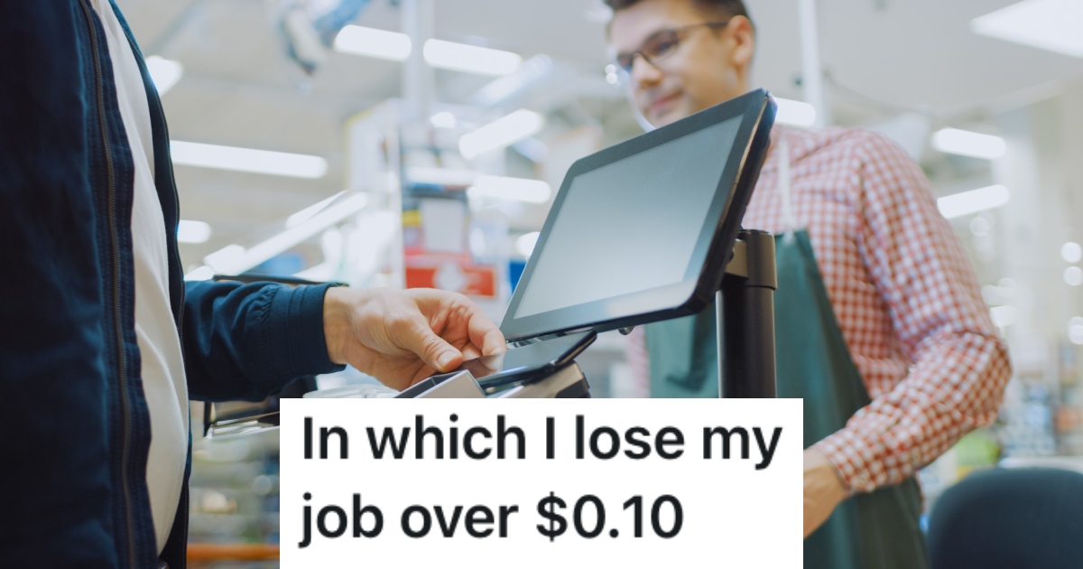 A Customer Treated Them Horribly, So They Told Him Off And Got Fired For It man at a cash register