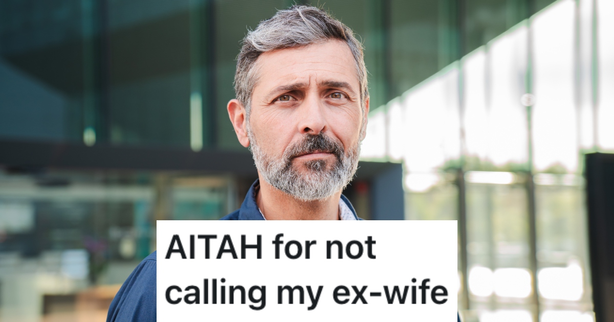 man staring at a camera