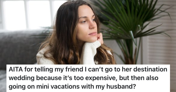 woman thinking on a couch