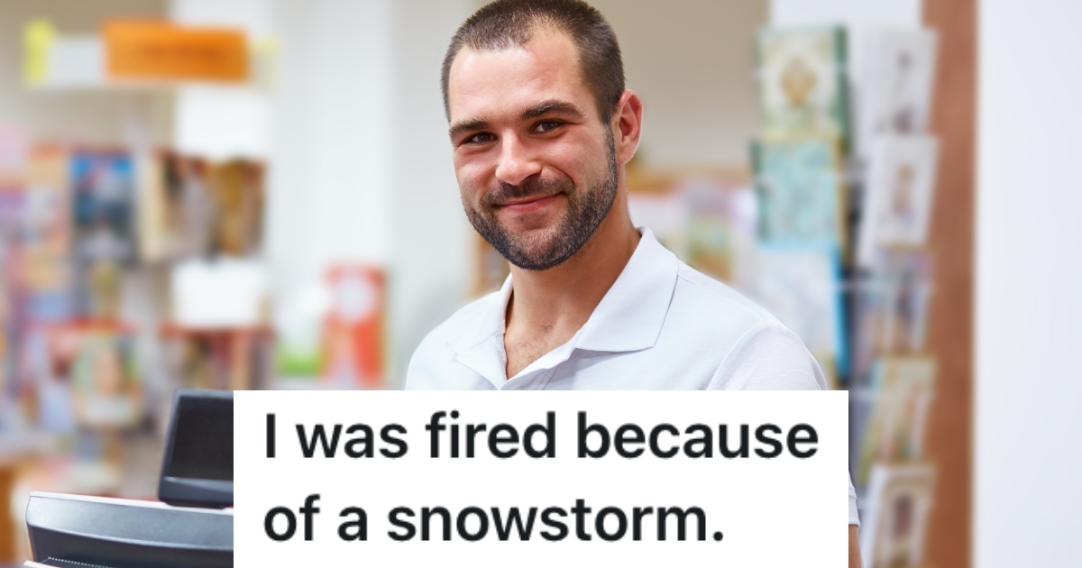 man working in a store