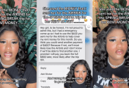 Her Friend Took The $400 That Was Supposed To Be For Their Vacation And Paid Her Rent Instead. – ‘I don’t want to go on the Spring Break trip.’